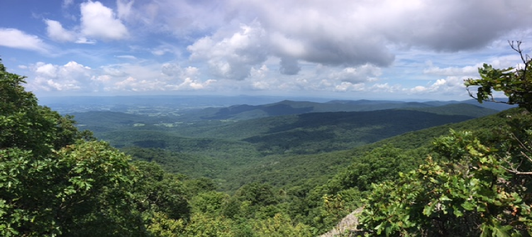 Mary's Rock at Shenandoh National Park